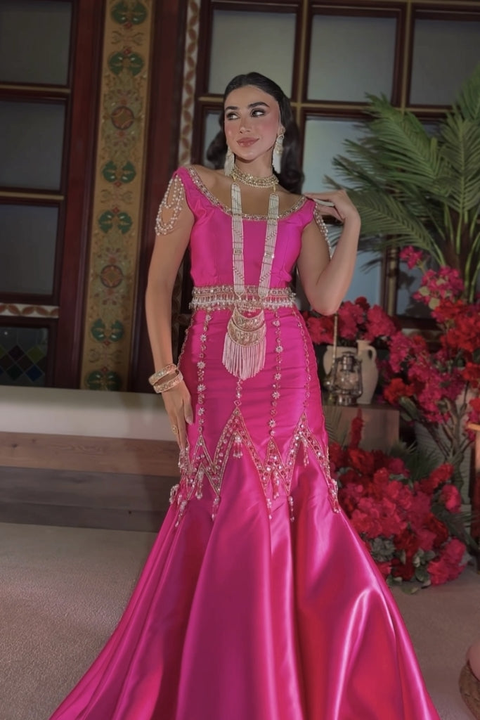 Pink Two-Piece Dress